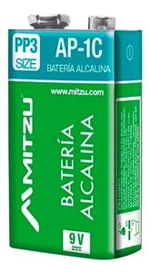 Bateria alcalina 9v