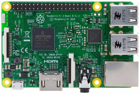 Raspberry Pi 3 con WiFi y Bluetooth