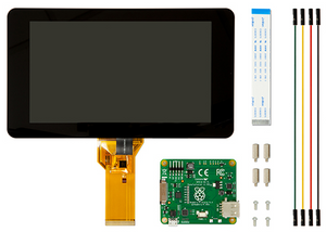 Pantalla Touchscreen 7" oficial para Raspberry (Element 14)