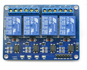 Modulo de Relevadores 4 Canales 5v