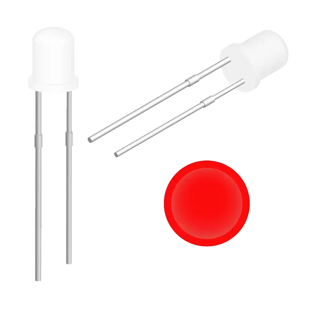 Led Ultrabrillante Rojo De 3mm