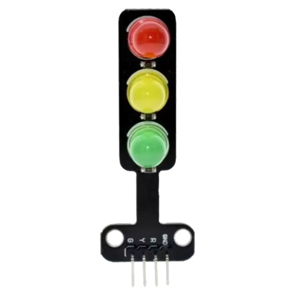 Modulo Tipo Semaforo Led 10mm Verde Amarillo Rojo 5v