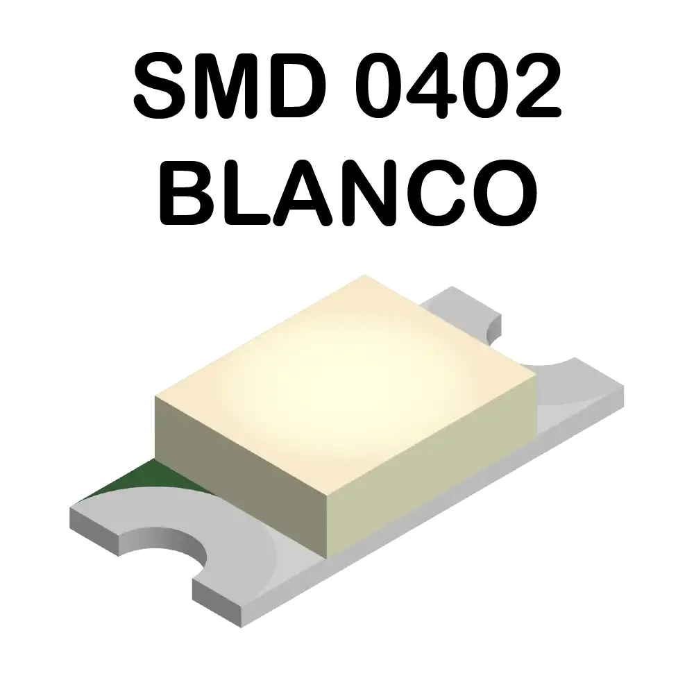 Led Blanco Calido Smd Superficial 0402 2.9-3.0v A 5ma