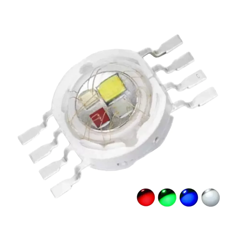 Led Rgbw Superficial Smd 3w Potencia 3.3v 700mah 245-878
