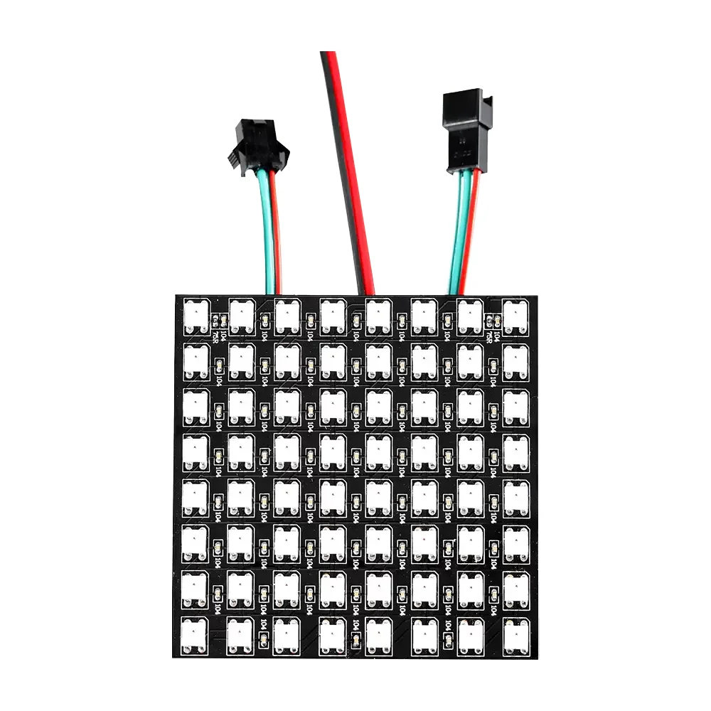 Matriz De Led Rgb 8x8 Ws2812 64 Bits A 5v Led 5050