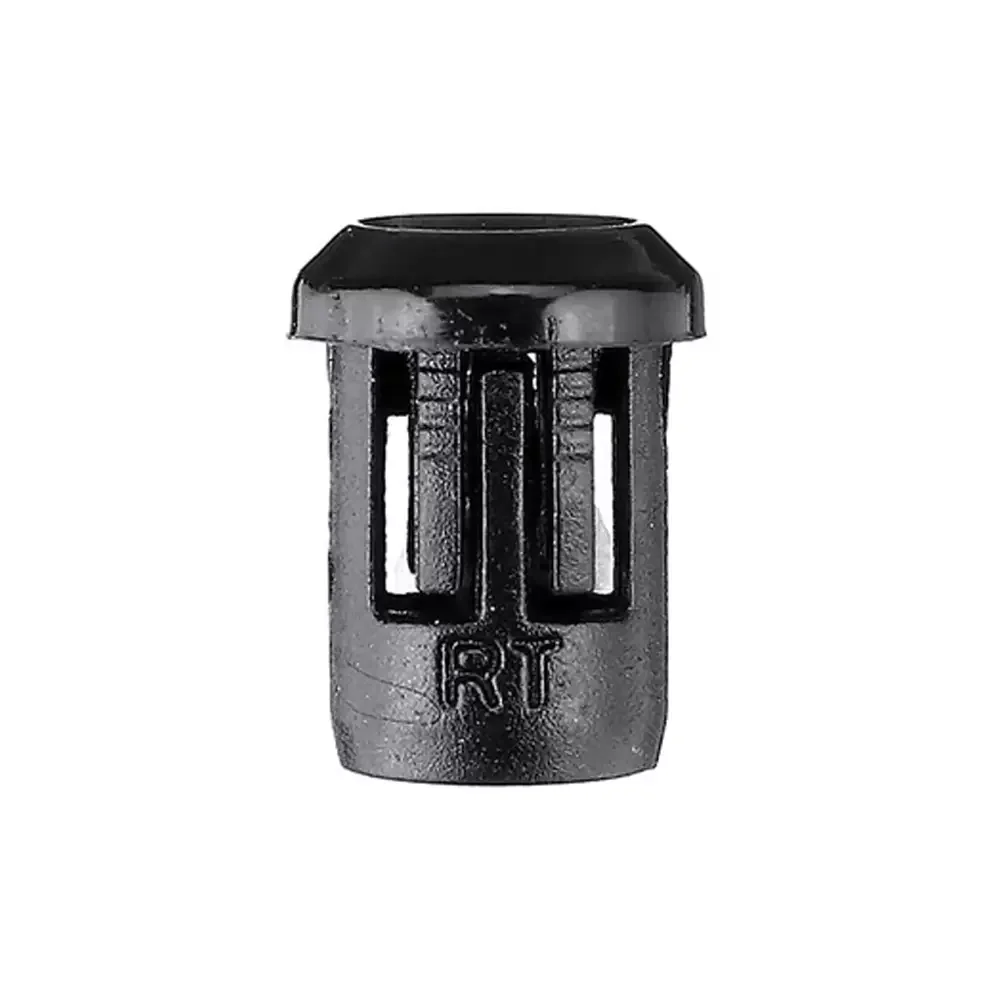 Portaled De Plástico Negro De 3mm