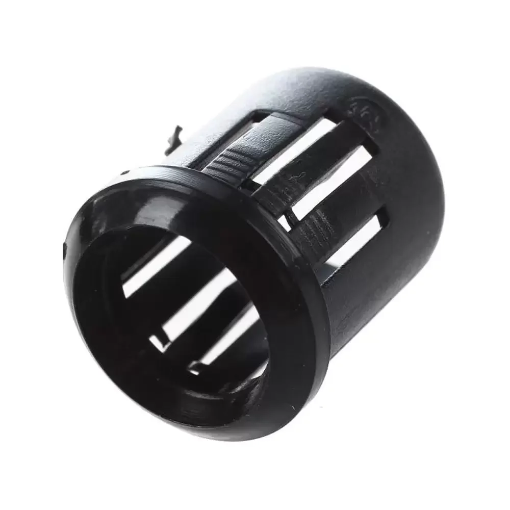 Portaled De Plástico Negro De 10mm