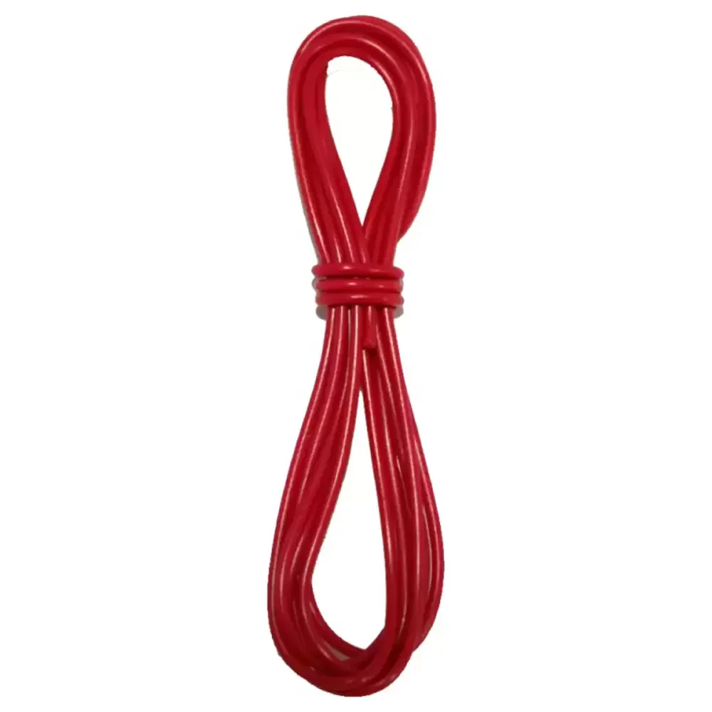 Metro De Alambre Estañado Calibre 26 Awg Rojo