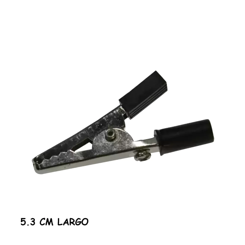 Puntas De Caiman Tipo Pinza Mediano Con Tornillo Negro