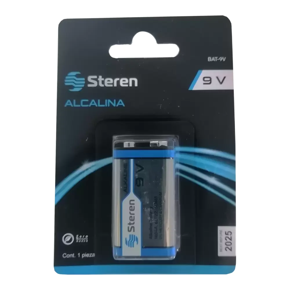 Bateria O Pila Cuadrada Alcalina De 9v Blister