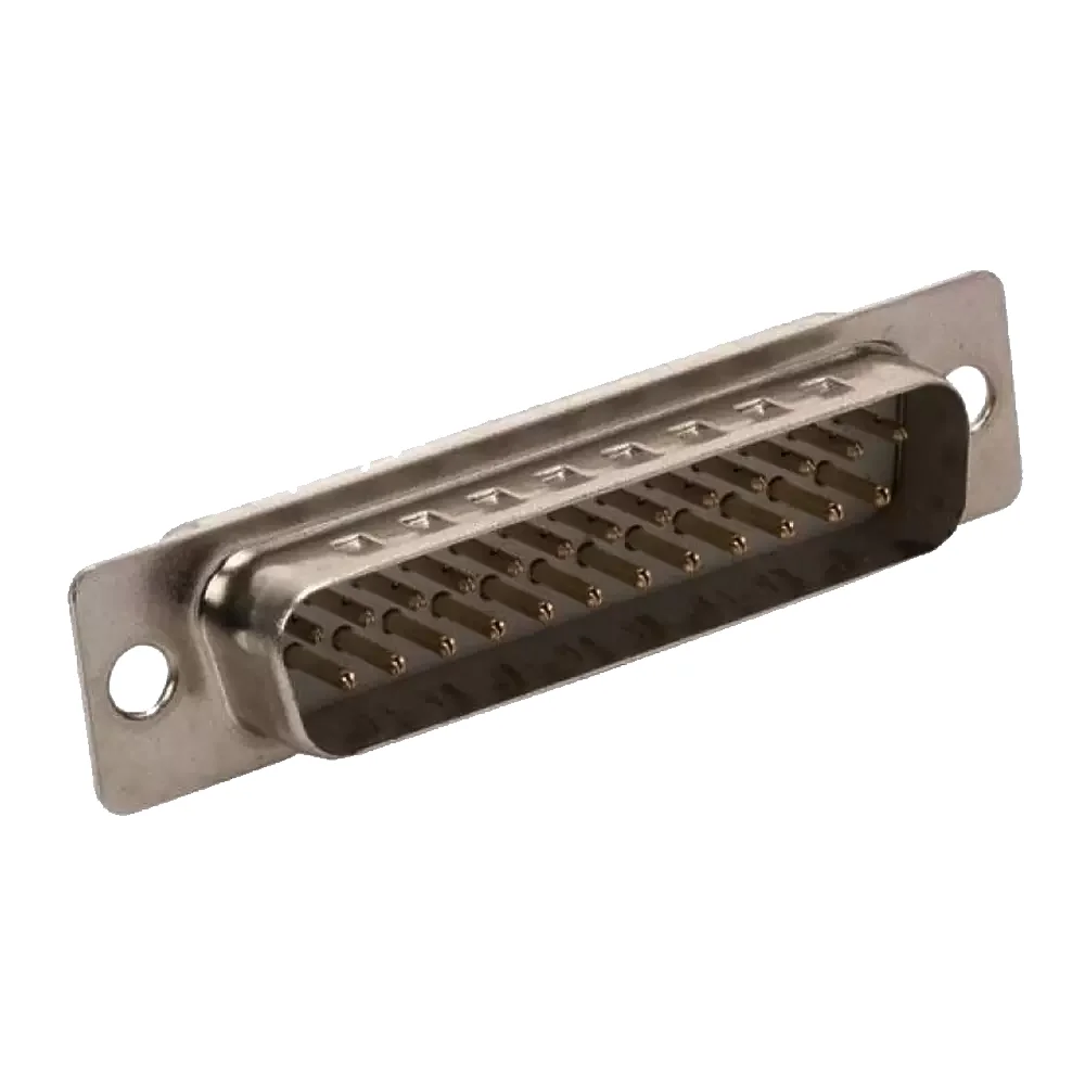 Conector Plug Db25 Macho Para Soldar Sin Cubierta