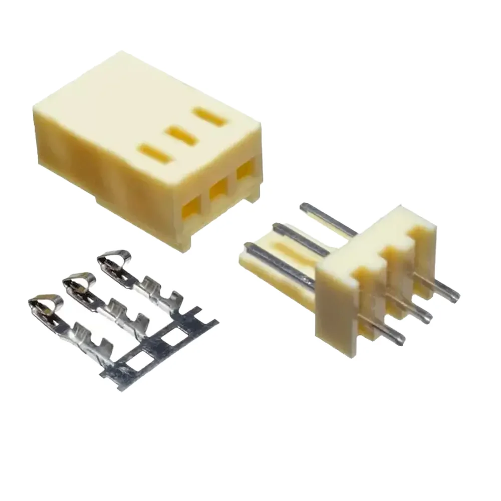 Juego De 10 Conectores Jst Kf2510 2.54mm 3 Pines Rectos Tipo Molex Macho/hembra/terminales
