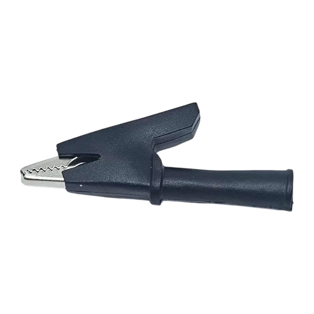 Pinza Caiman Mediano Con Forro Negro De 5cmx5.5cm Y Apertura De 11mm