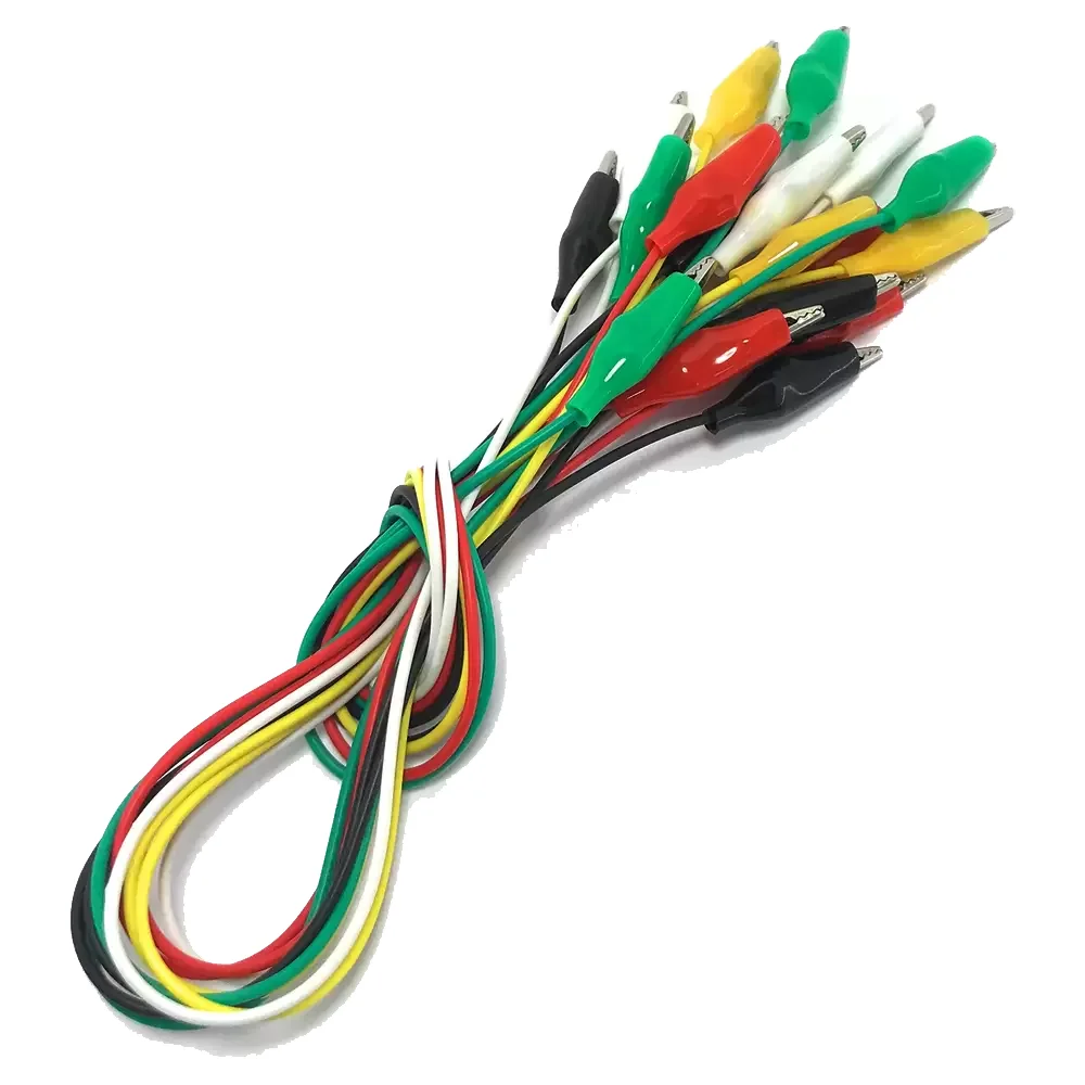 10 Cables Caiman De 40cm Con 20 Caimanes