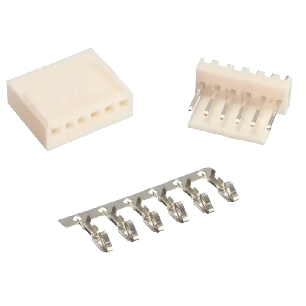 Juego De 10 Conectores Jst Kf2510 2.54mm 6 Pines Rectos Tipo Molex Macho/hembra/terminales