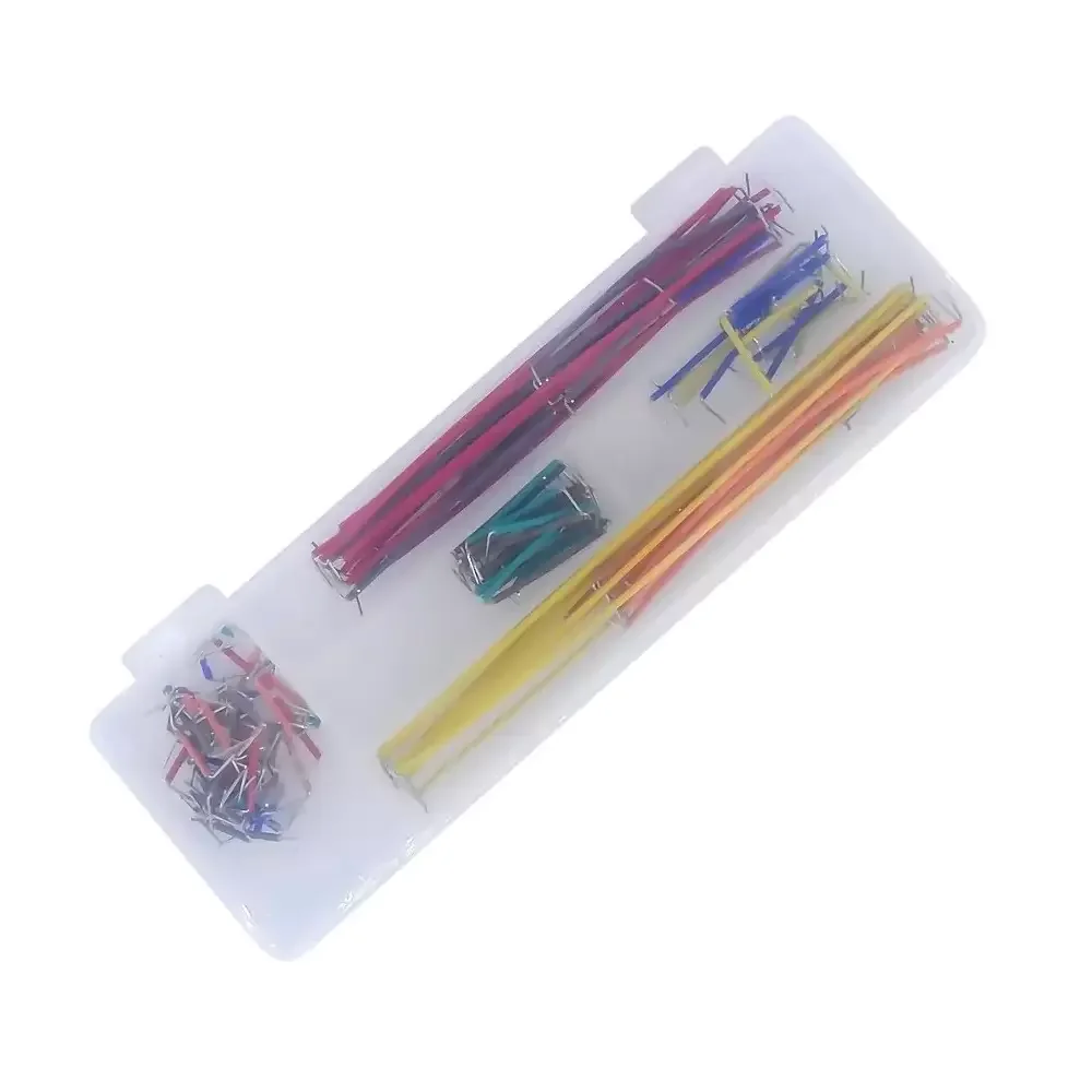 Kit De Jumpers De 140 Piezas Diferentes Tamaños Para Protoboard
