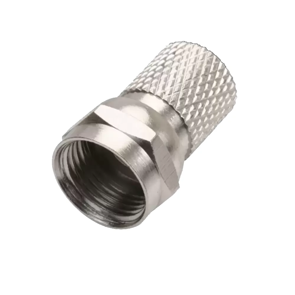Conector Macho Tipo F Para Cable Rg6 De Enroscar