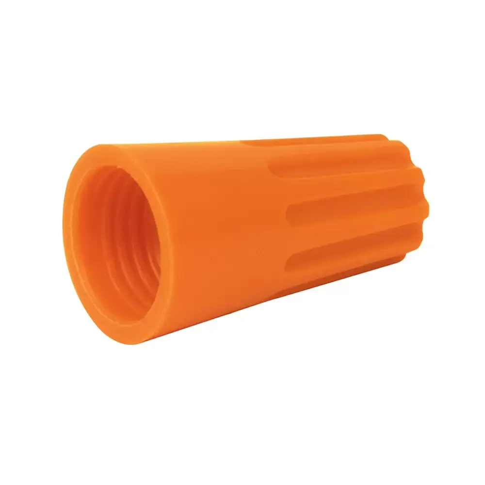 Capuchón Para Empalme De Cables Calibre 14-12 Awg Naranja 1 Pieza, Volteck