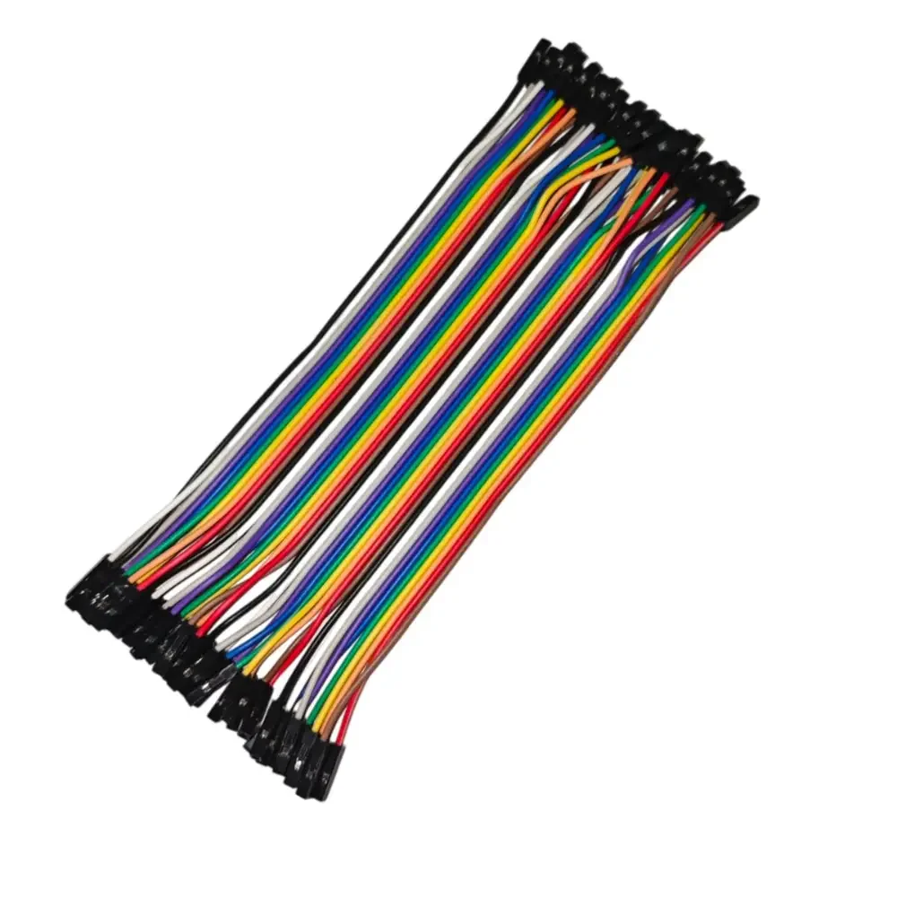 Cables Dupont Jumper Hembra Hembra 40pzs 15cm