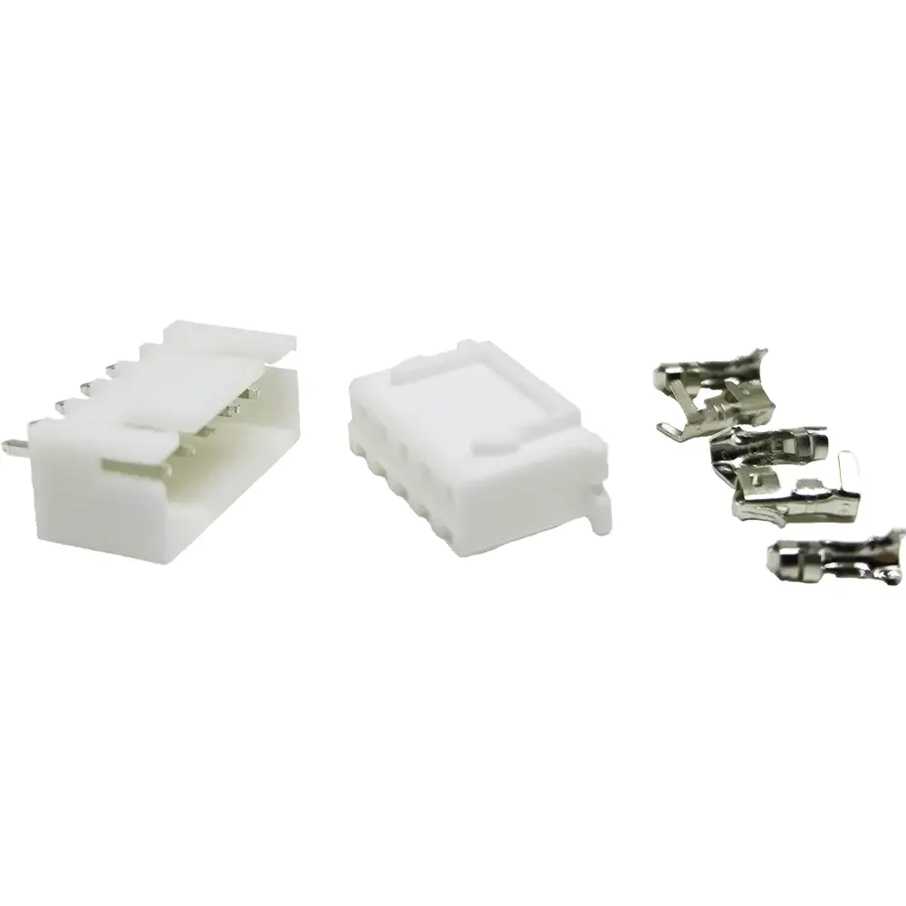 Juego De Conectores Jst Xh 2.54mm 5 Pines Rectos Tipo Molex Macho/hembra/terminales