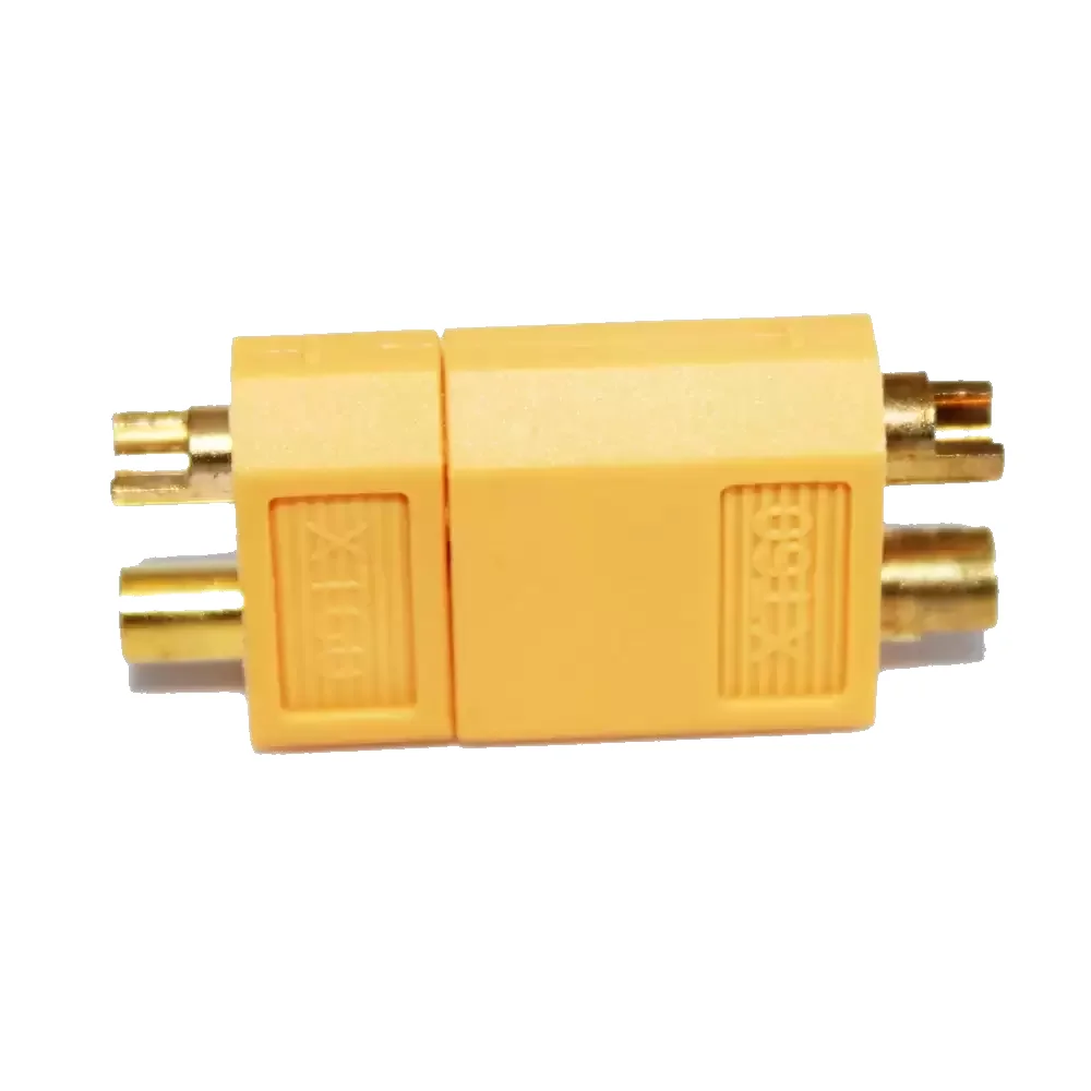 Par De Conector Hembra-macho Xt60 Amarillo
