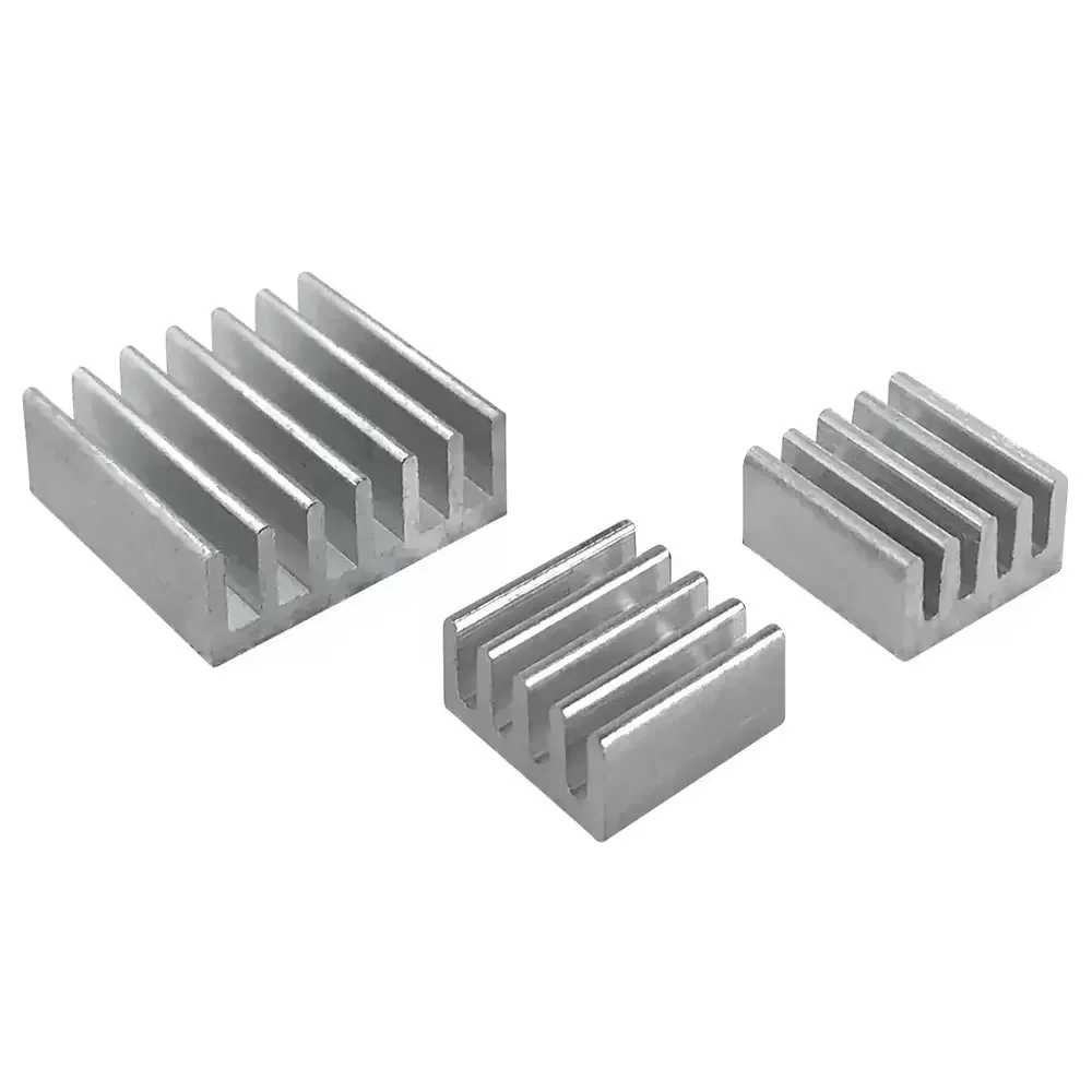 Disipadores De Calor 3 Piezas Aluminio Raspberry Pi 3b