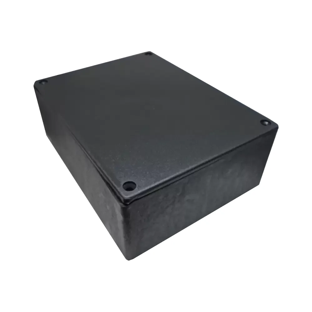 Gabinete De Plástico Negro Para Proyectos 17x13x6.1cm Gpr-04