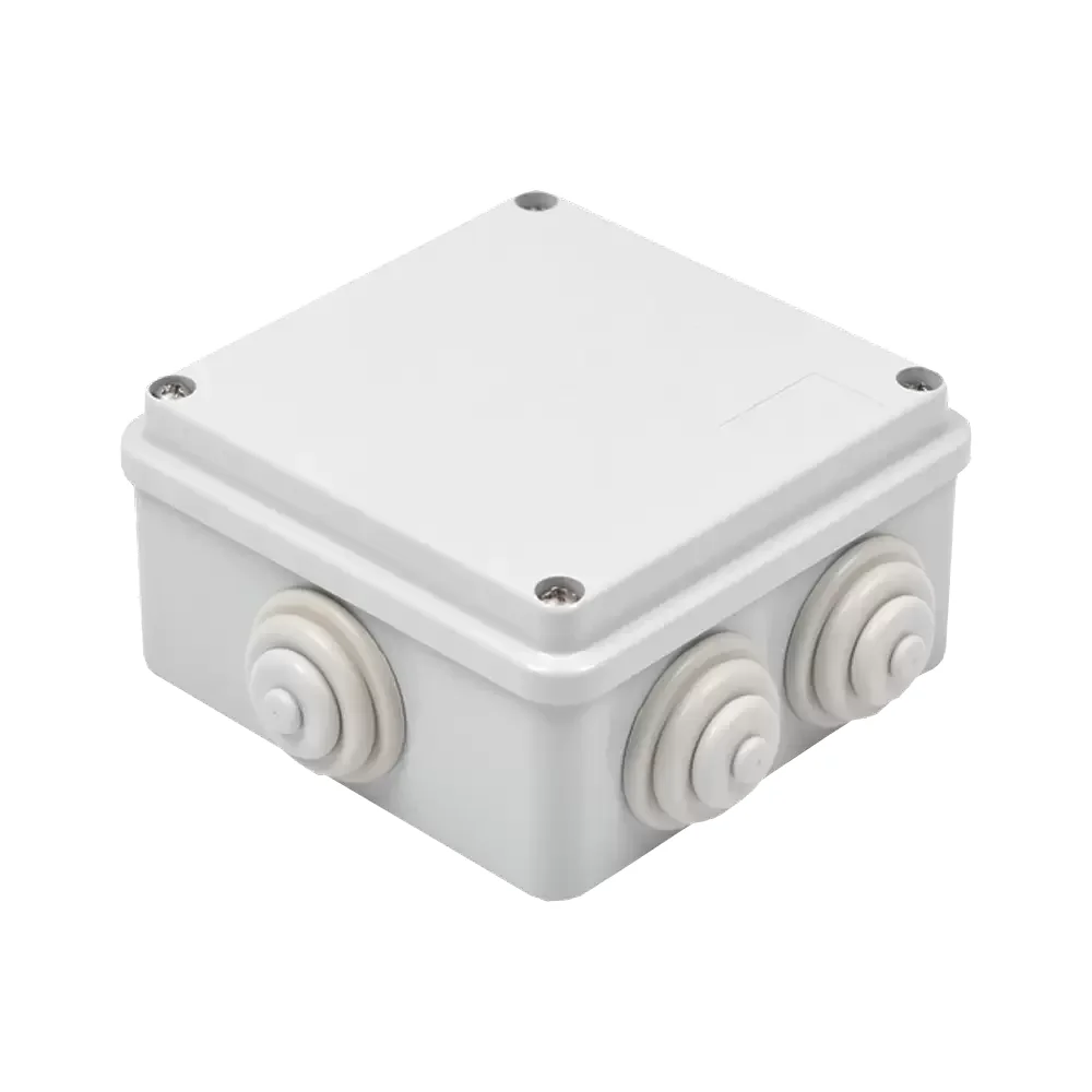Caja De Derivacion De Pvc Gewiss Con 6 Entradas 100x100x50mm Ip55