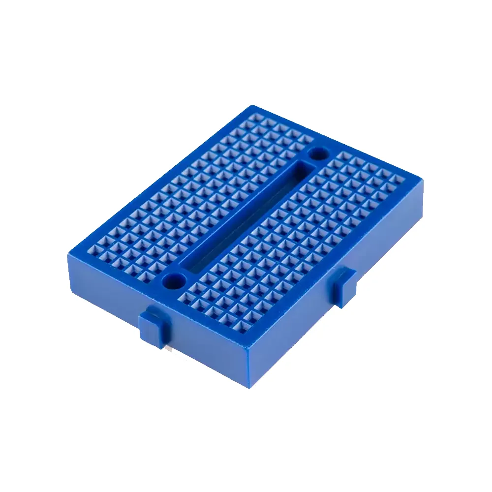 Mini Protoboard Azul 170 Puntos Syb-170 4.6x3.4x0.9 Cm