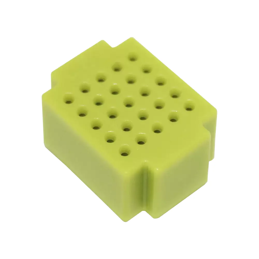 Micro Protoboard Verde Limon 25 Puntos 2x1.5x1.2 Cm