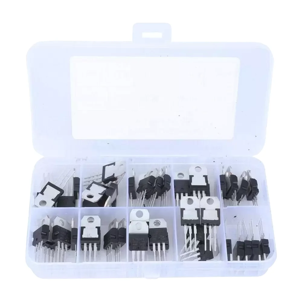 Kit De Reguladores De Voltaje L7805 L7806 L7808 L7810 L7815 L7818 L7824 Lm317