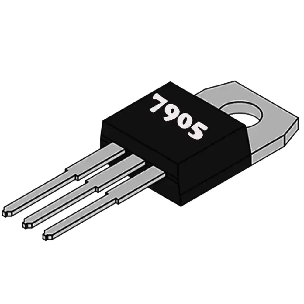 Regulador De Voltaje Negativo De 5v Lm7905 L7905
