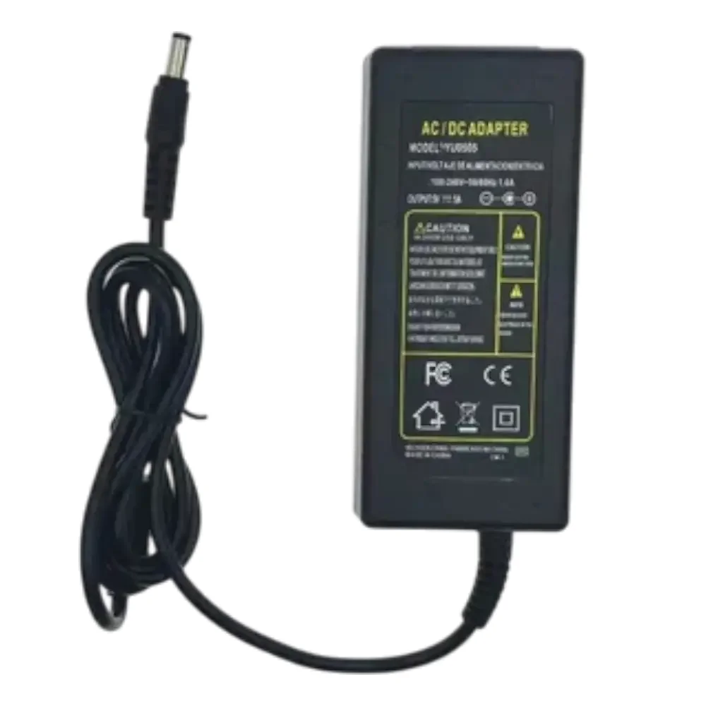 Fuente Eliminador Para Camaras, Tira Led 12v 5a Ca/cc Entrada 110-220v