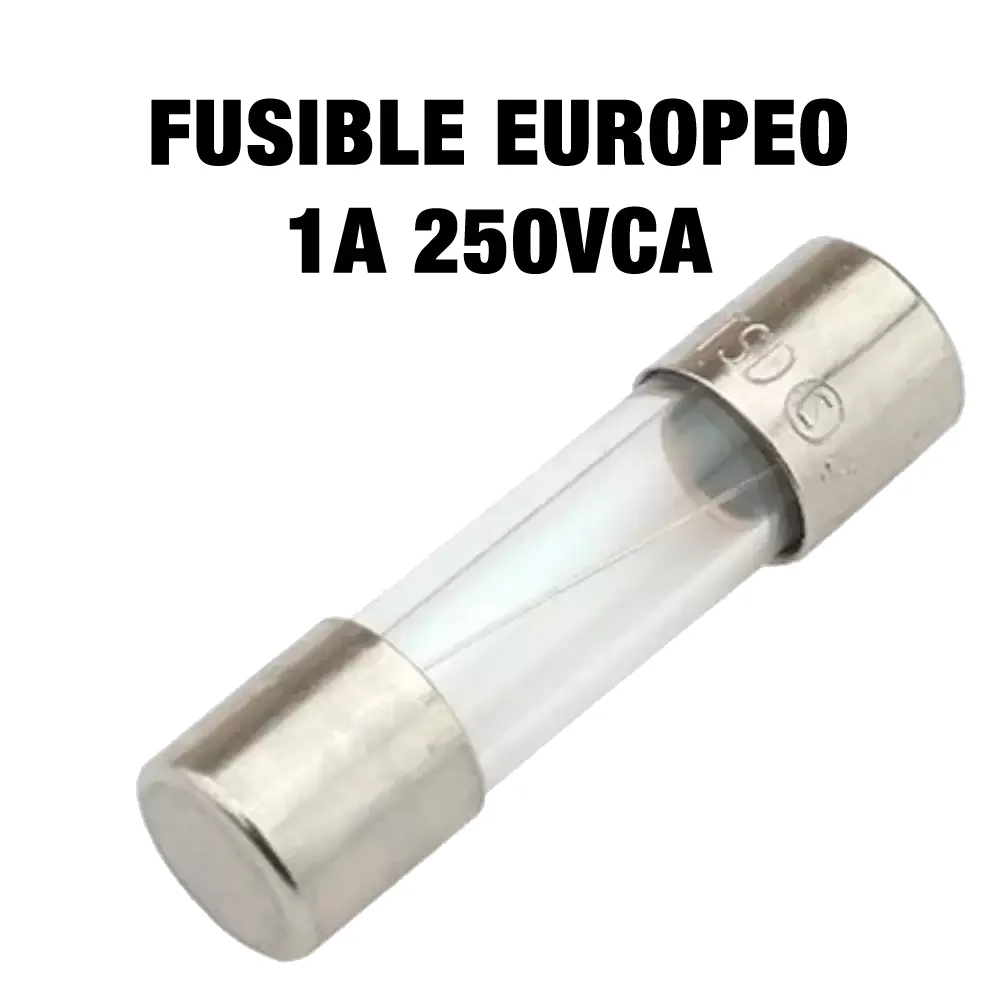 Fusible Tipo Europeo 1a 250v