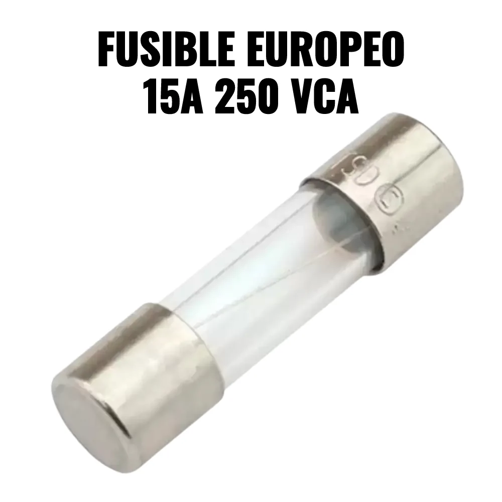 Fusible Tipo Europeo 15a 250v