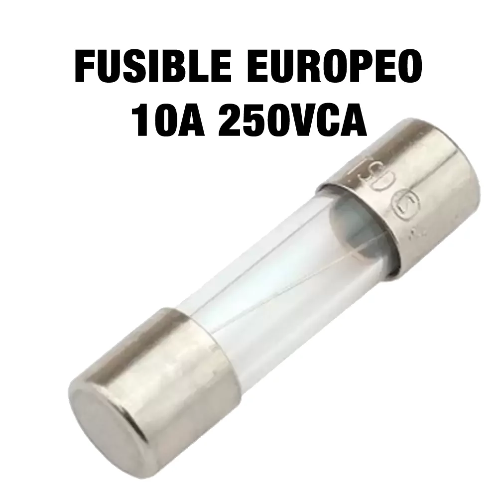 Fusible Tipo Europeo 10a 250v