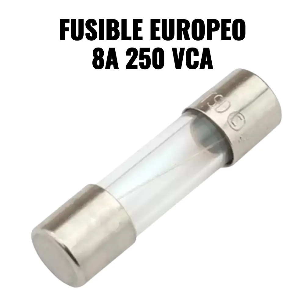 Fusible Tipo Europeo 8a 250v