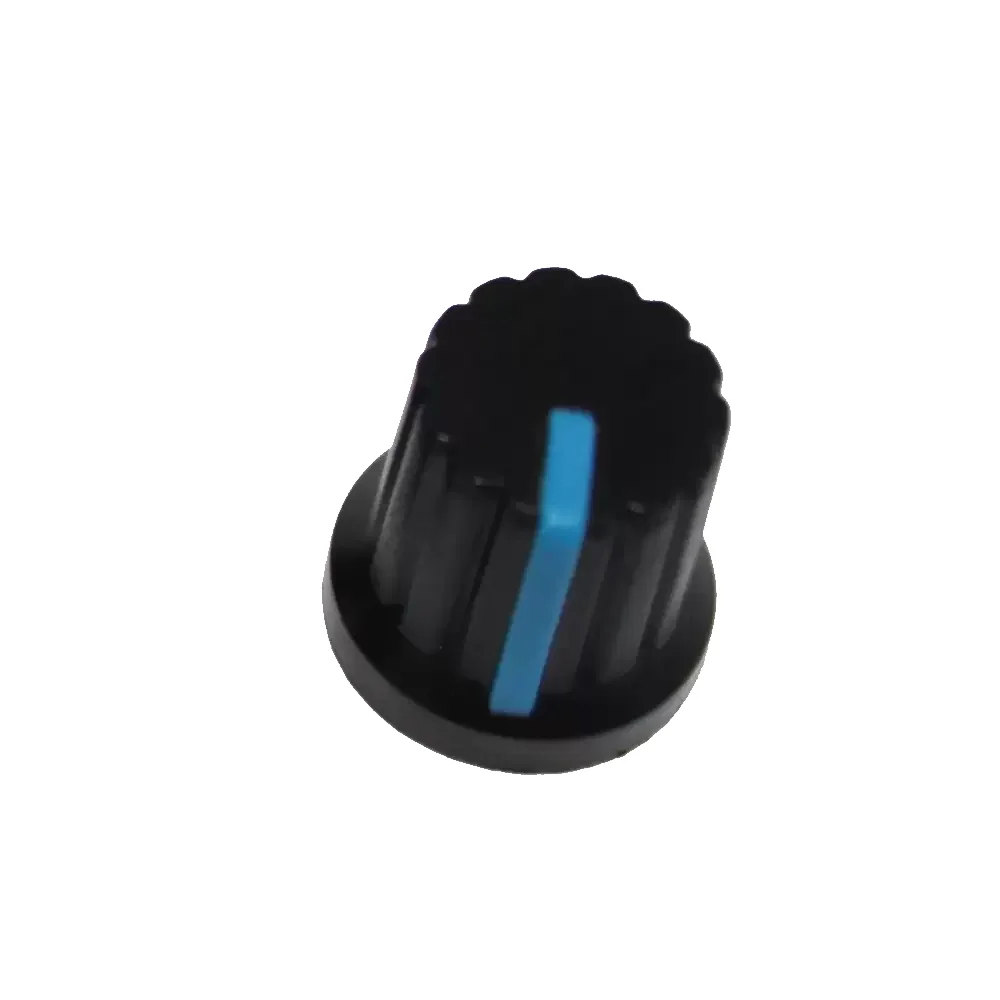 Perilla Para Potenciometro Economica Azul 835-001