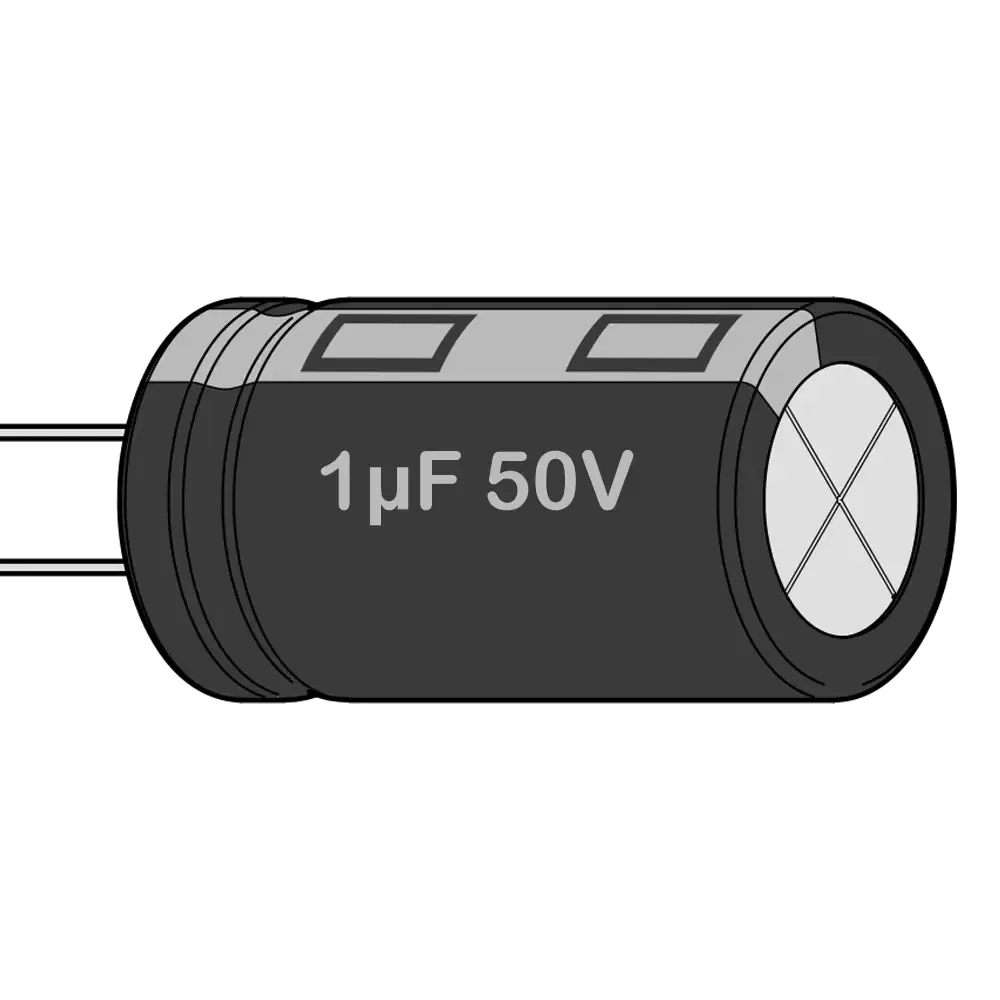 Capacitor Electrolítico 1uf 50v