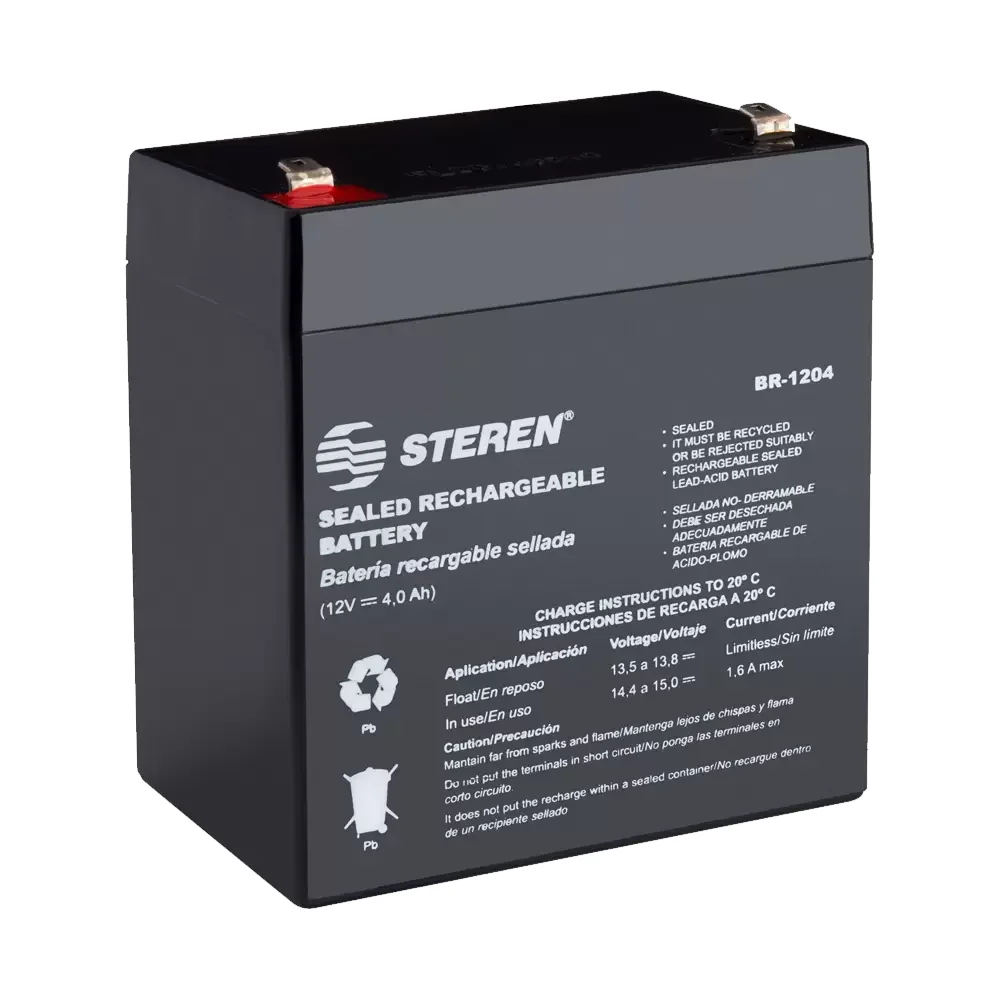 Bateria Sellada De Acido Plomo De 12vcc A 4ah