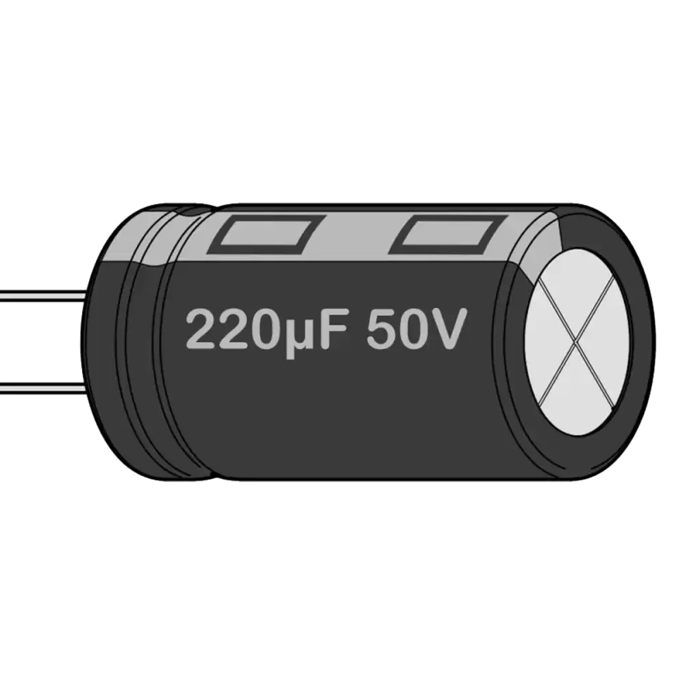Capacitor Electrolítico 220uf 50v
