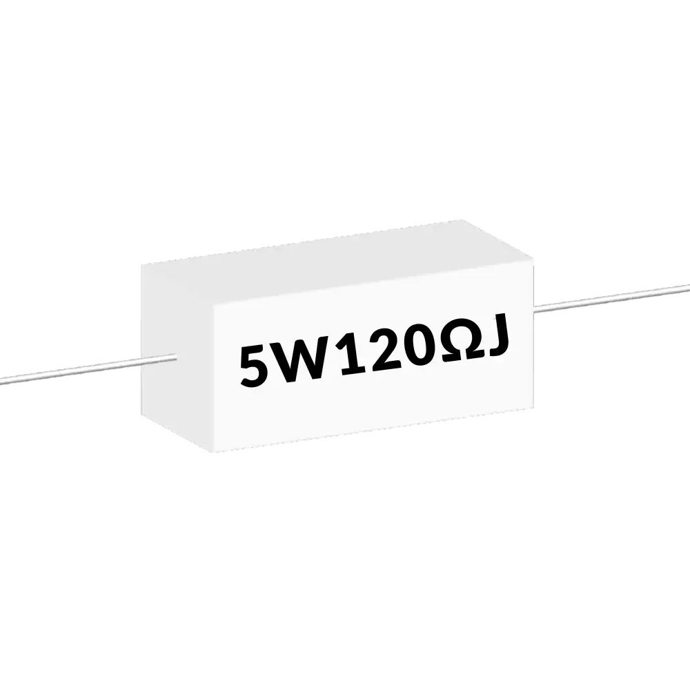 Resistencia De 120 Ohms De 5 Watts