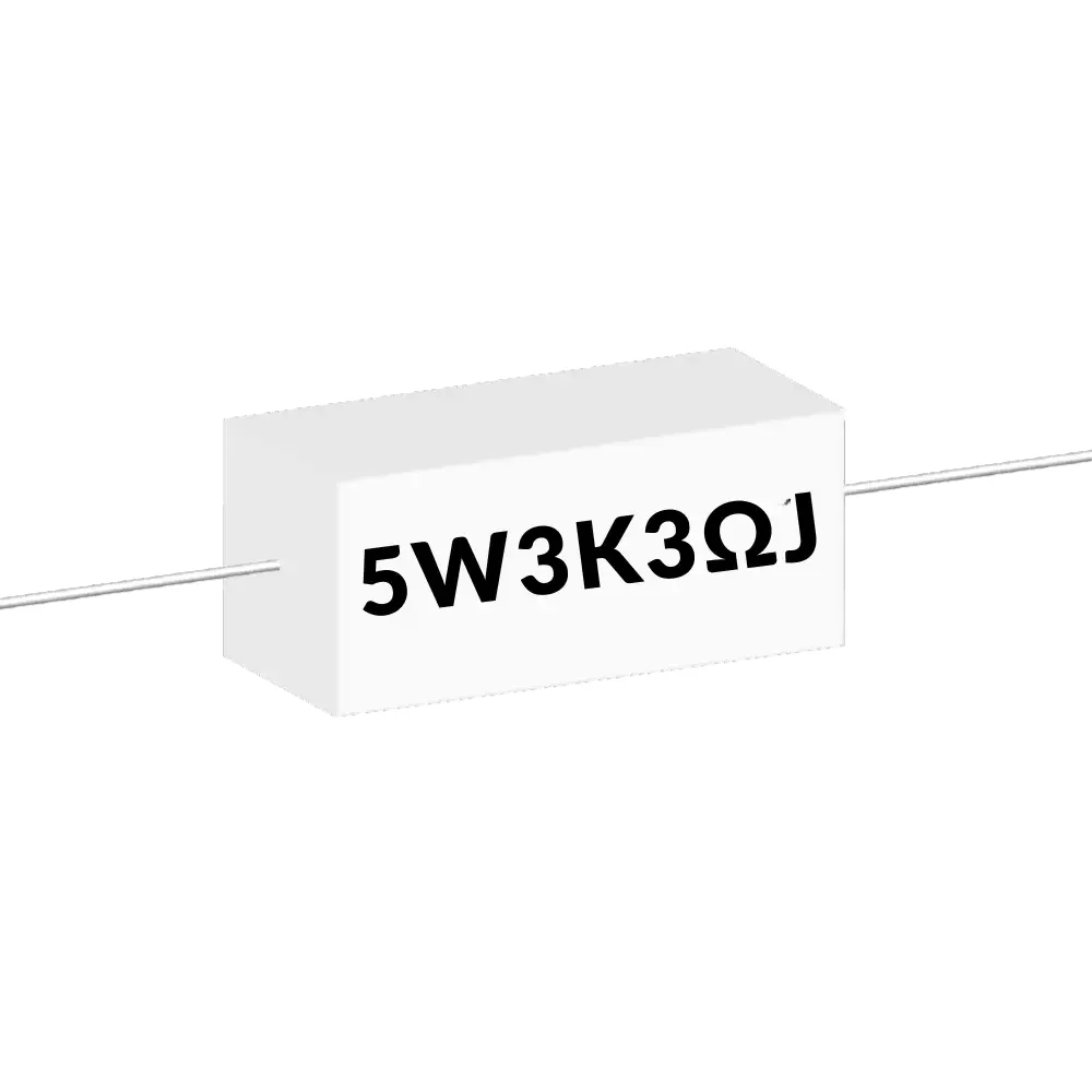 Resistencia De 3.3 Kohms De 5 Watts 3k3