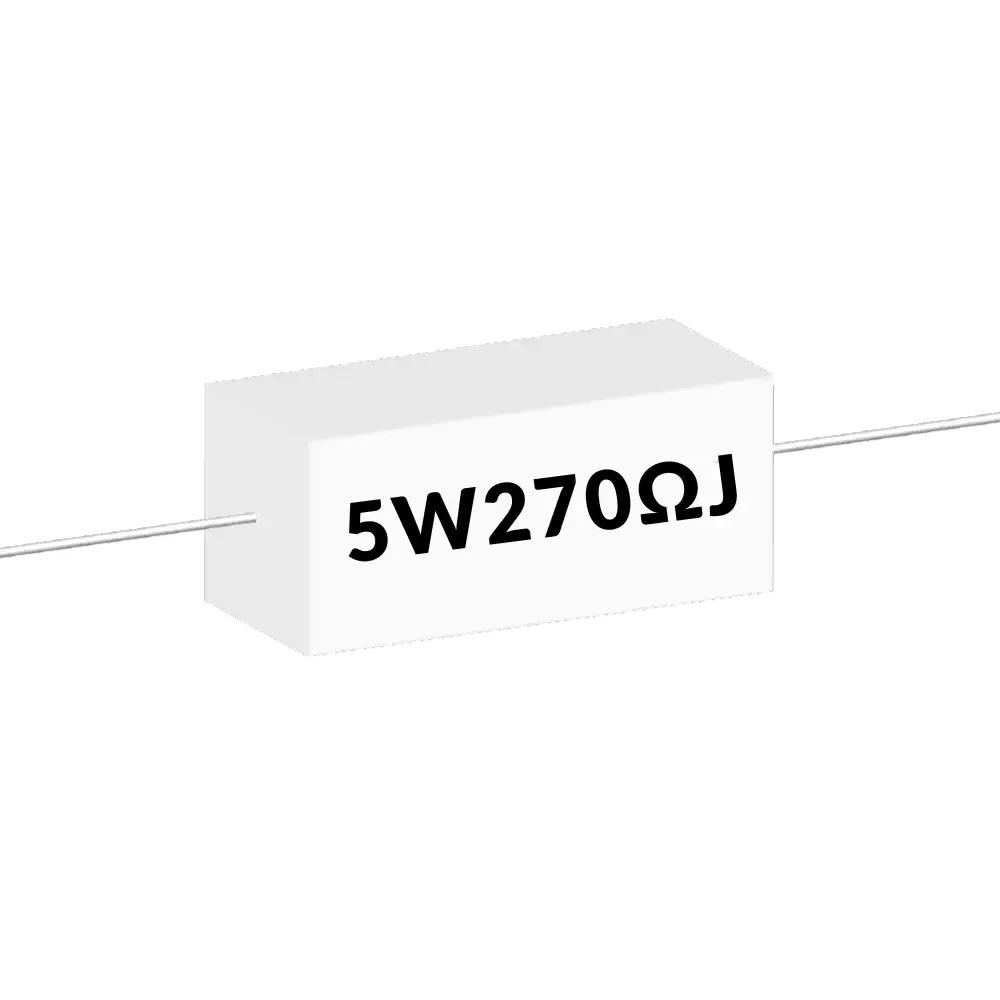 Resistencia De 270 Ohms De 5 Watts