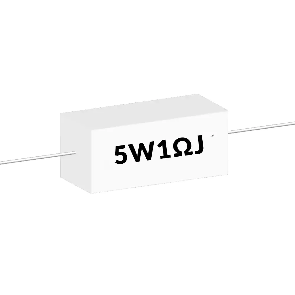 Resistencia De 1 Ohms De 5 Watts