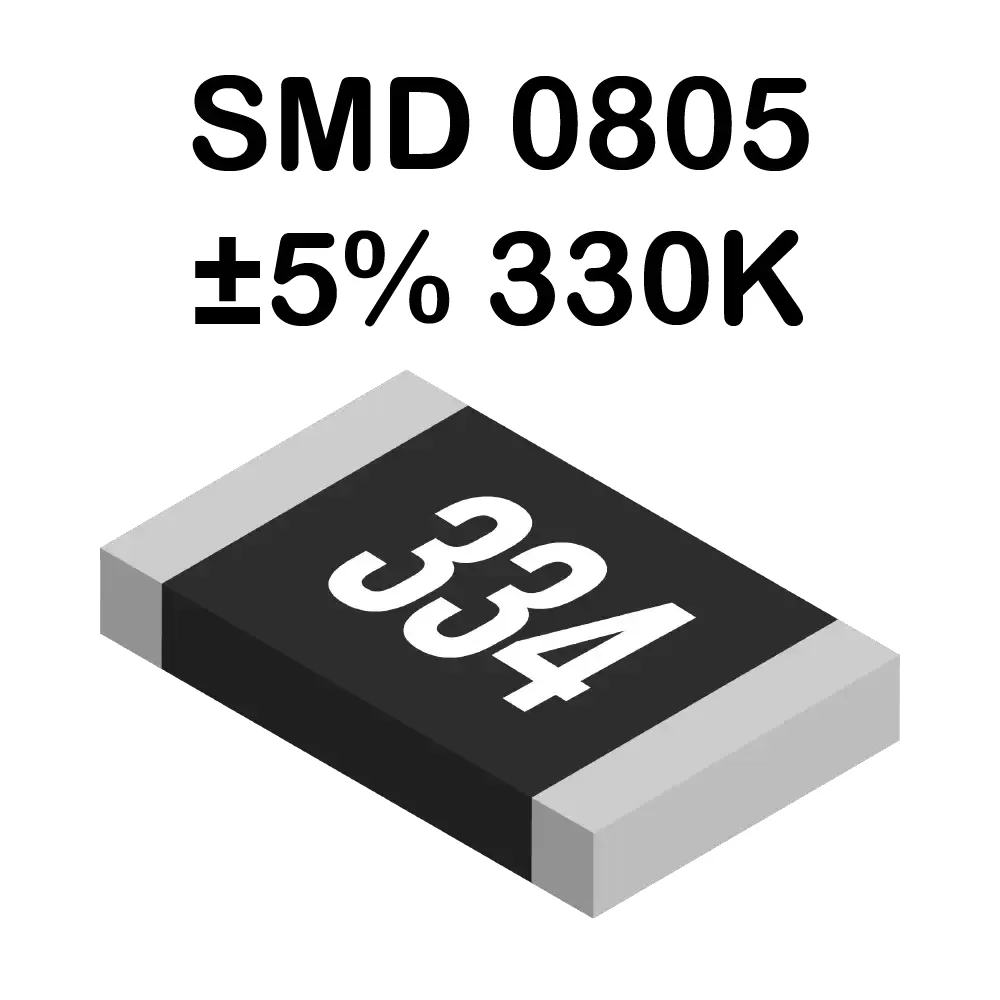 330k Ohms Resistencia Smd 0805 De 125mw