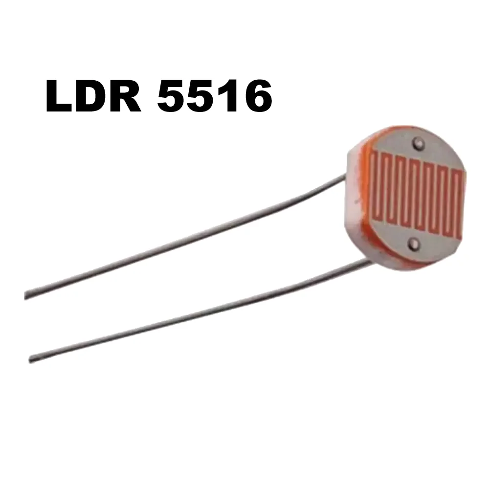 Gl5516 Ldr Fotorresistencia 5mm 10k Luz-0.5m Oscuro