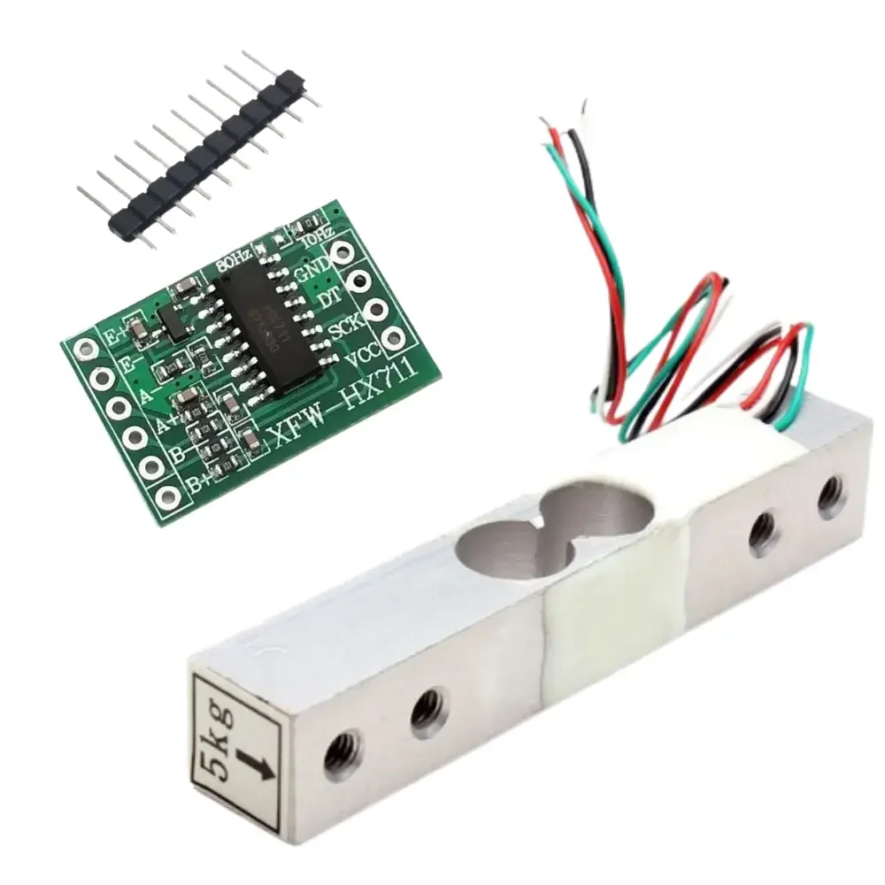 Galga Extensiométrica De 5kg Celda De Carga Modulo Hx711