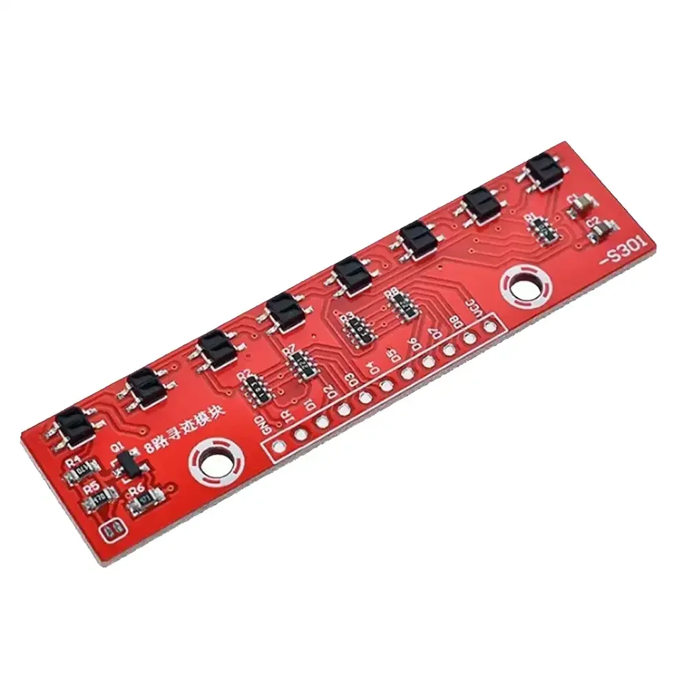 Modulo Sensor Tipo Qtr-8a Analogico Seguidor De Linea