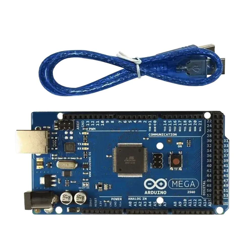 Tarjeta De Desarrollo Mega R3 2560 Genuino Con Cable Compatible Con Arduino